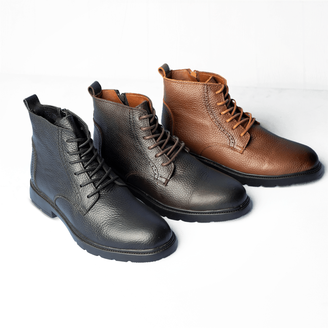 Half Boot Genuine Leather - Style and Durability