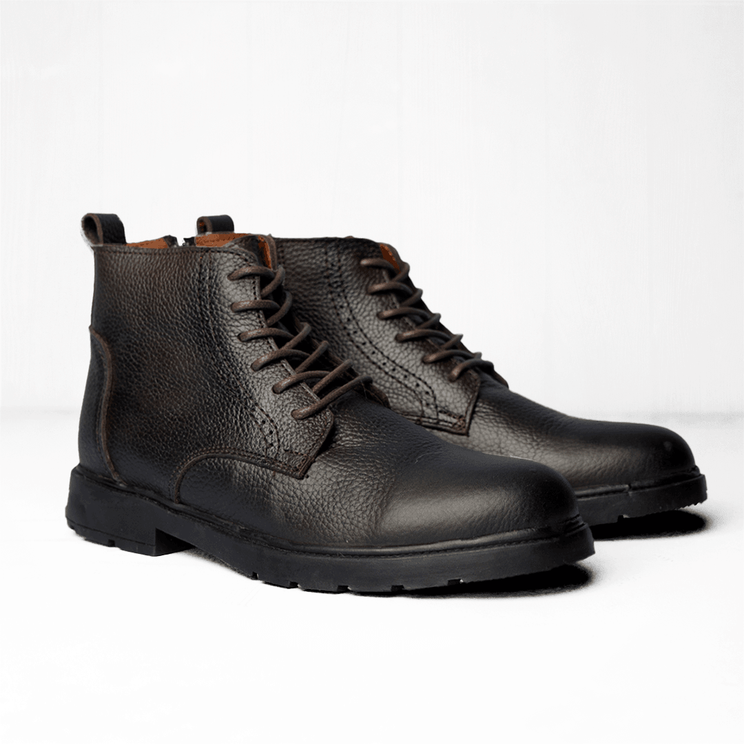 Half Boot Genuine Leather - Style and Durability