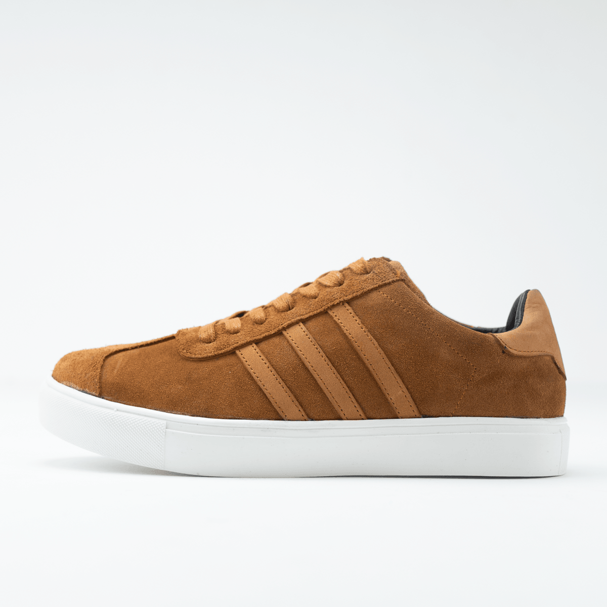 Suede Flat Sneakers - Style & Elegance