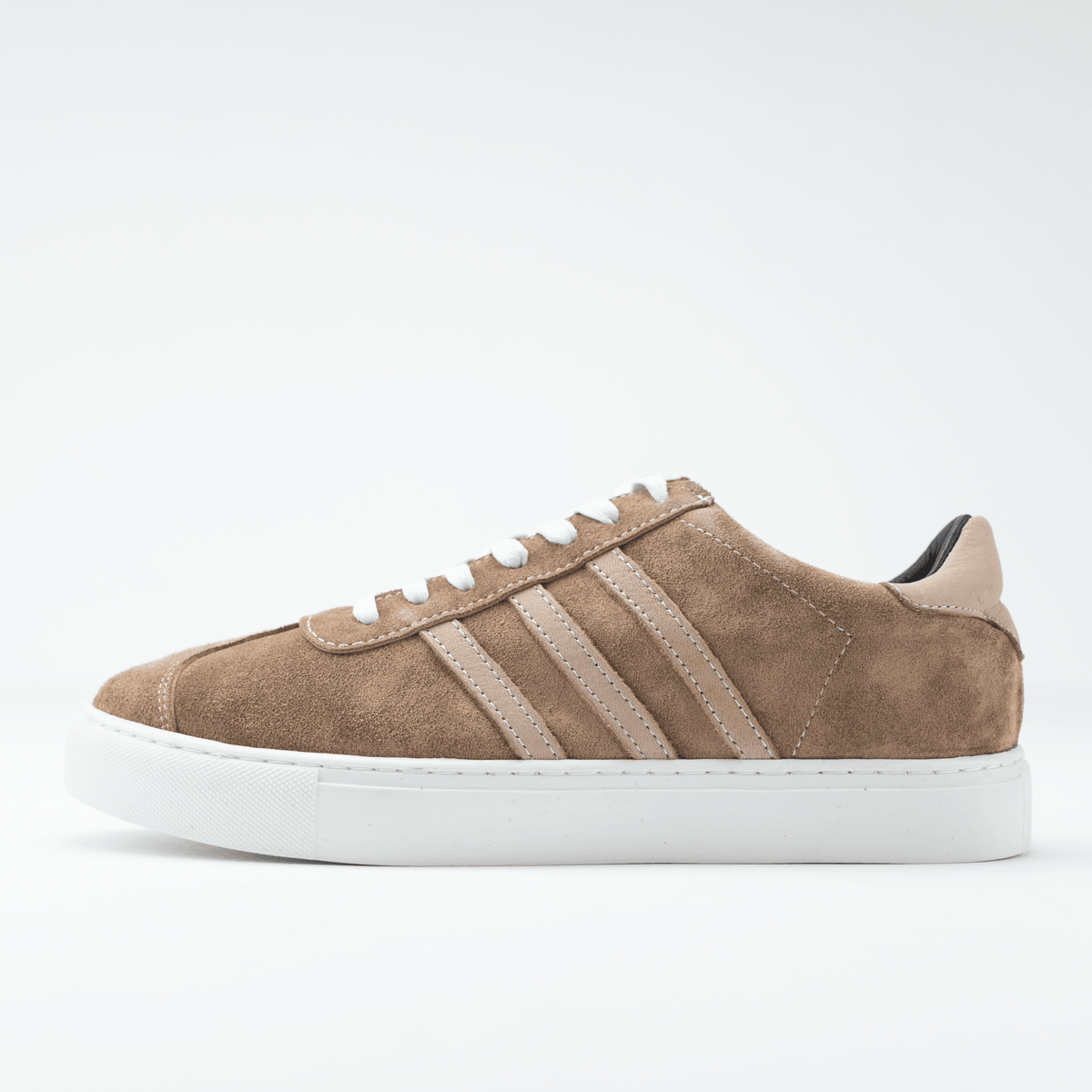 Suede Flat Sneakers - Style & Elegance