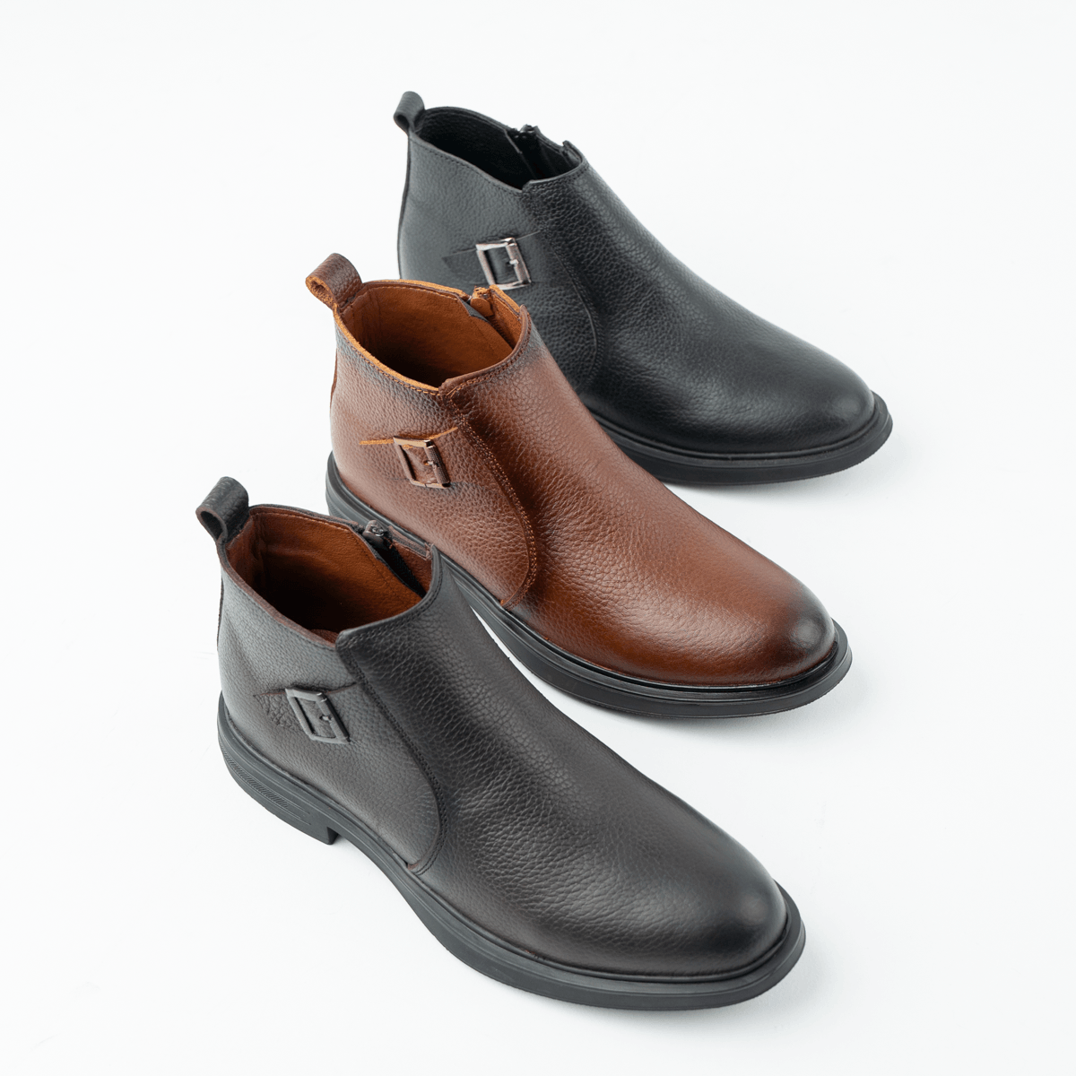 Half Boot Genuine Leather - Comfort and Style Perfected