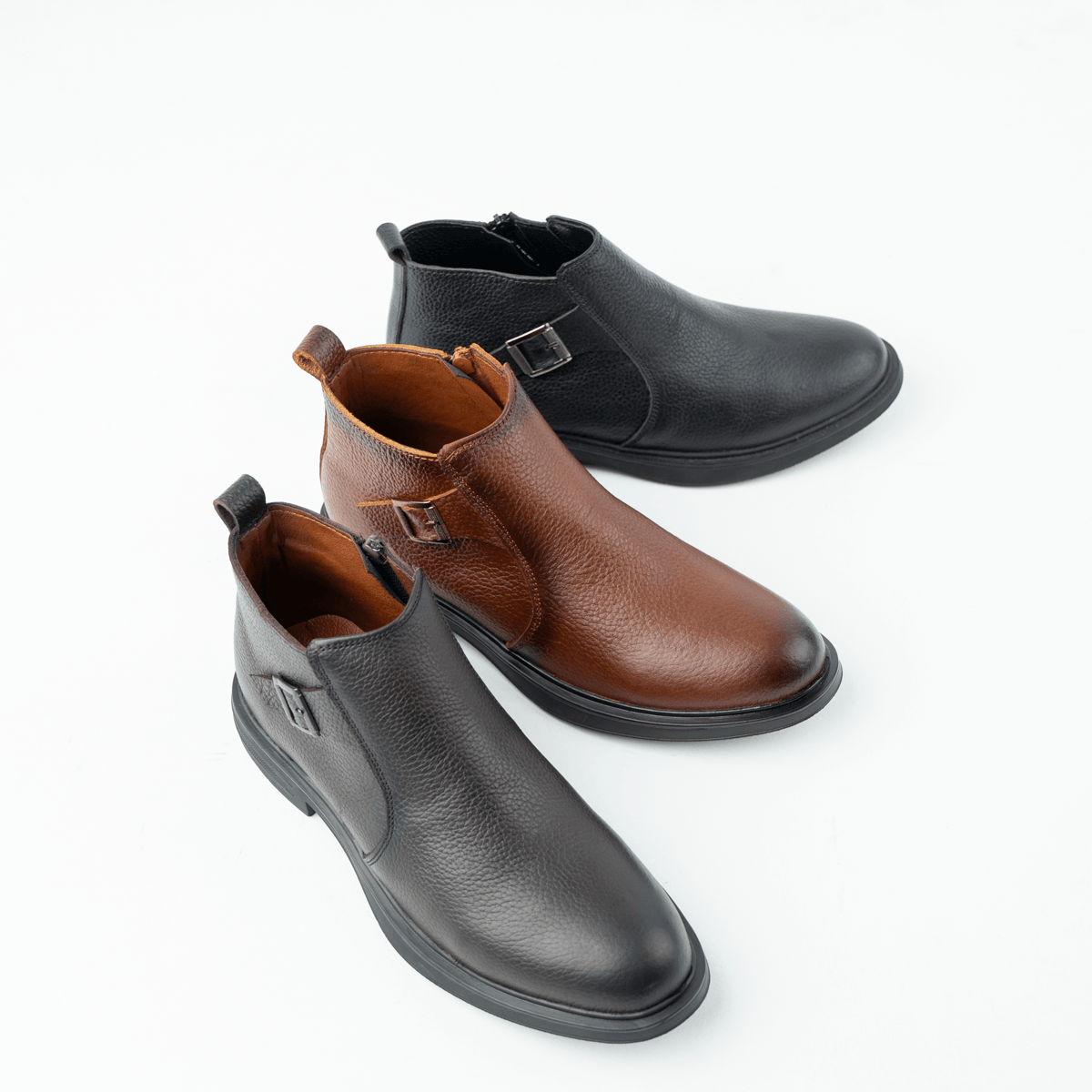 Half Boot Genuine Leather - Comfort and Style Perfected