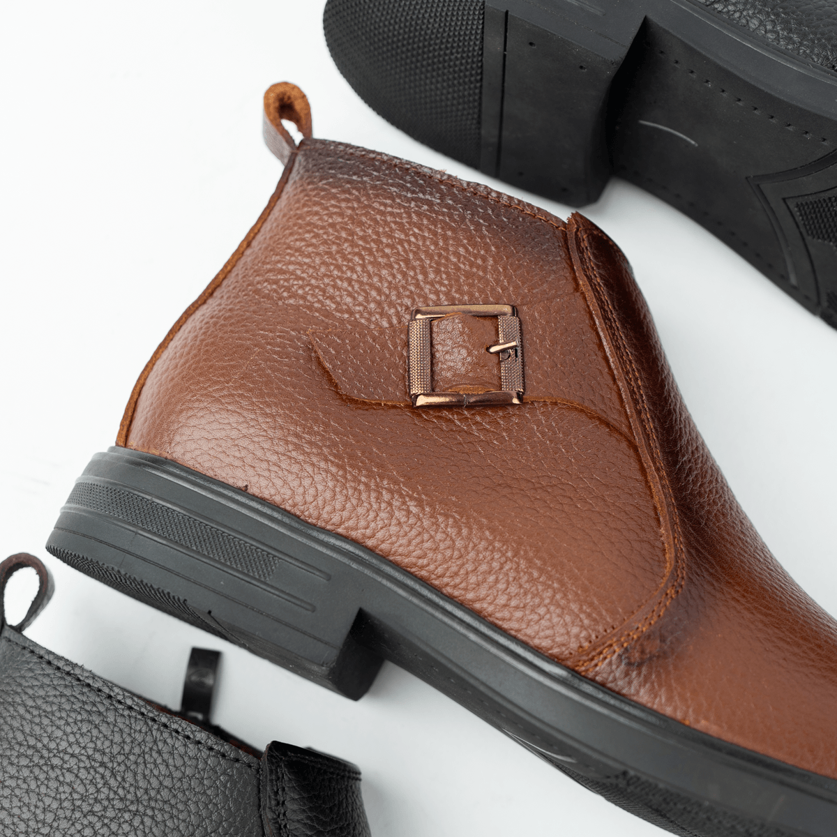 Half Boot Genuine Leather - Comfort and Style Perfected