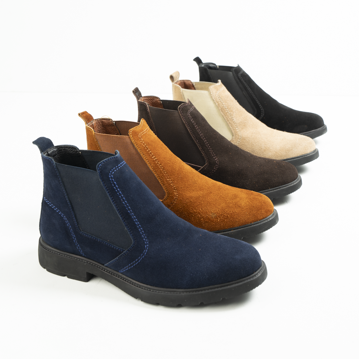 High-Quality Suede Half Boot - Style and Comfort